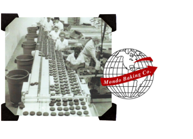 Interior of Mondo Baking Co. production line